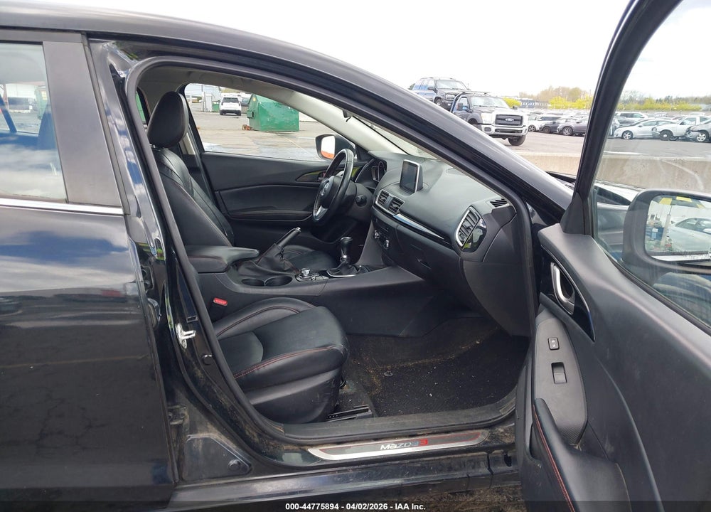 2014 MAZDA 3 I GRAND TOURING VIN: JM1BM1M74E1104406