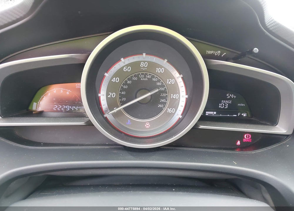 2014 MAZDA 3 I GRAND TOURING VIN: JM1BM1M74E1104406