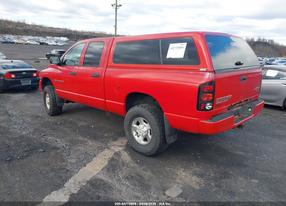 2003 DODGE RAM 2500 SLT/LARAMIE/ST VIN: 3D7KU28D93G794227