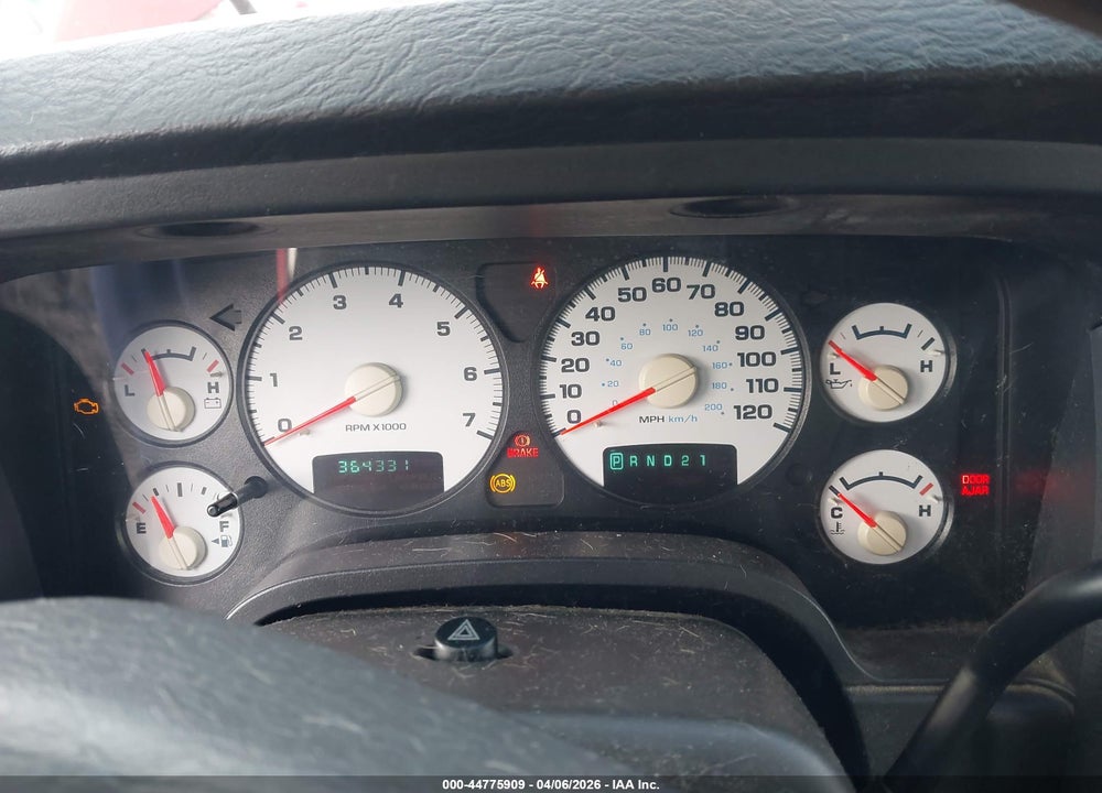2003 DODGE RAM 2500 SLT/LARAMIE/ST VIN: 3D7KU28D93G794227
