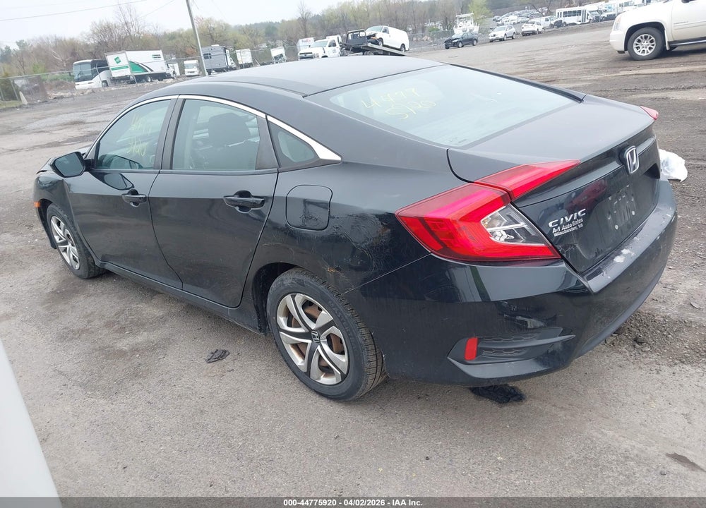 2016 HONDA CIVIC LX VIN: 2HGFC2F52GH559850
