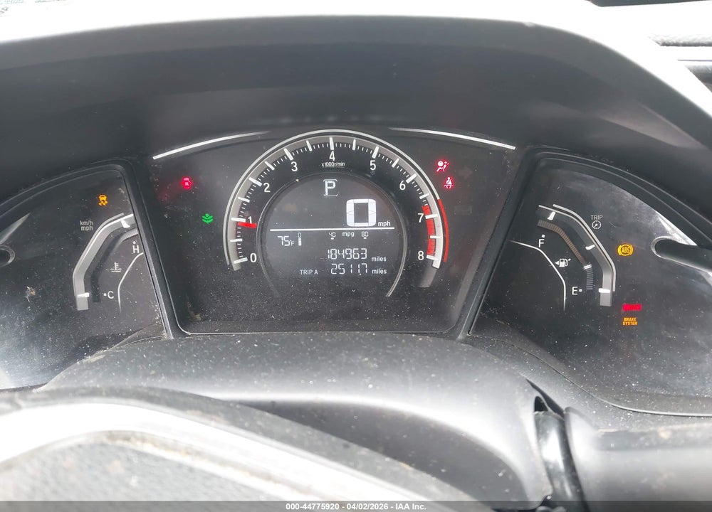 2016 HONDA CIVIC LX VIN: 2HGFC2F52GH559850