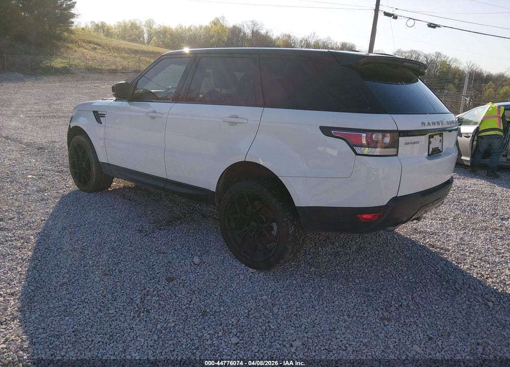 2015 LAND ROVER RANGE ROVER SPORT 3.0L V6 SUPERCHARGED HSE VIN: SALWR2VF6FA606942