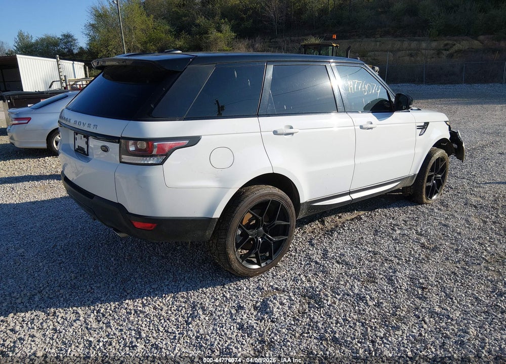 2015 LAND ROVER RANGE ROVER SPORT 3.0L V6 SUPERCHARGED HSE VIN: SALWR2VF6FA606942