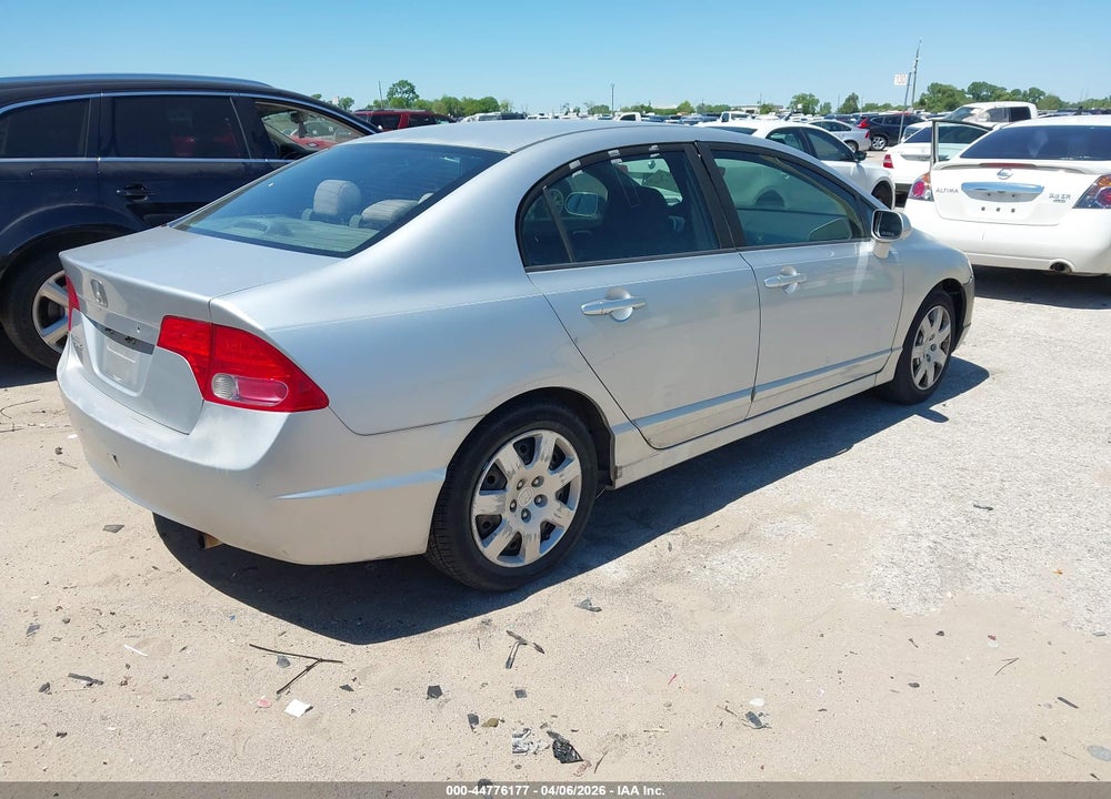 2008 HONDA CIVIC LX VIN: 1HGFA16548L029593