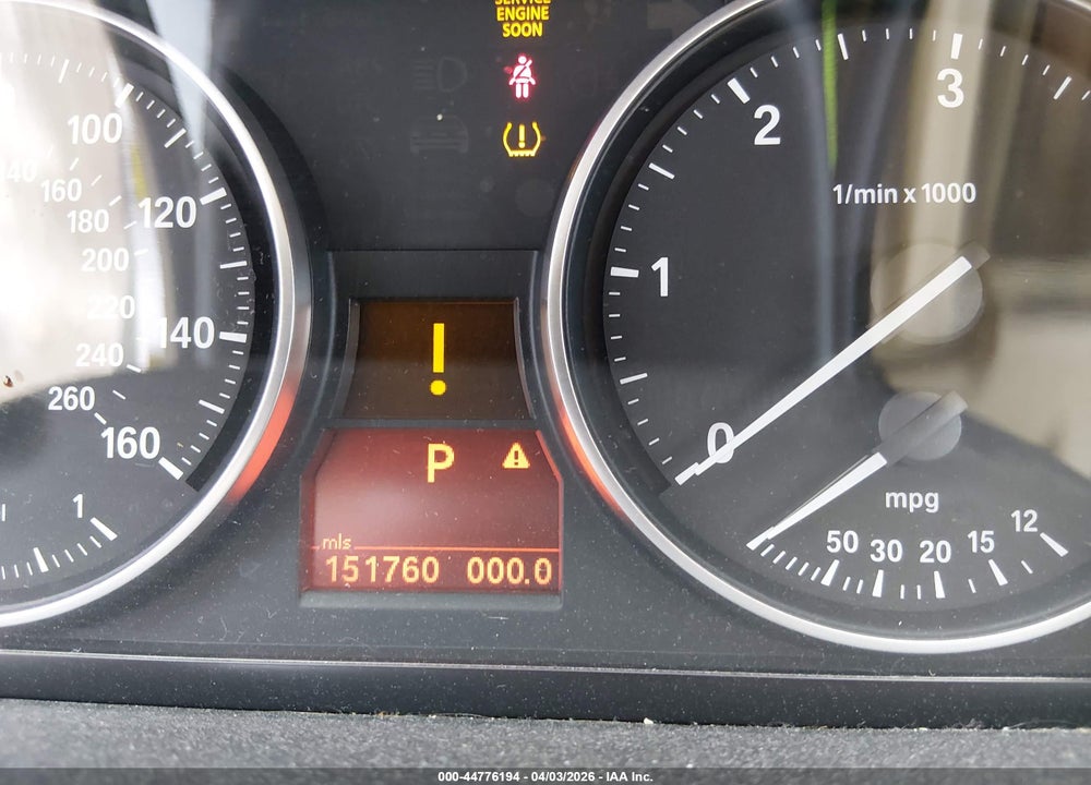 2011 BMW 335D VIN: WBAPN7C52BA782151