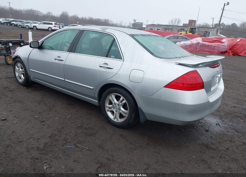 2007 HONDA ACCORD 2.4 EX VIN: 1HGCM56737A016606