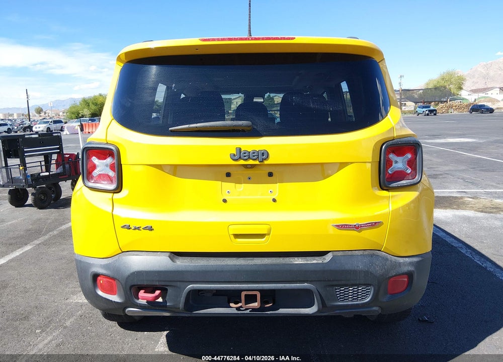 2018 JEEP RENEGADE TRAILHAWK 4X4 VIN: ZACCJBCB4JPH84987