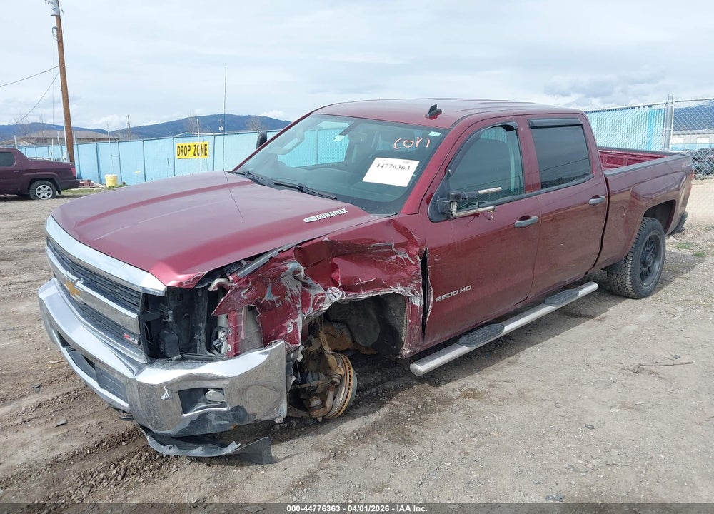 2015 CHEVROLET SILVERADO 2500HD LT VIN: 1GC1KVE81FF153504