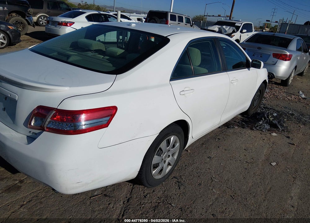 2010 TOYOTA CAMRY LE VIN: 4T1BF3EK8AU509018