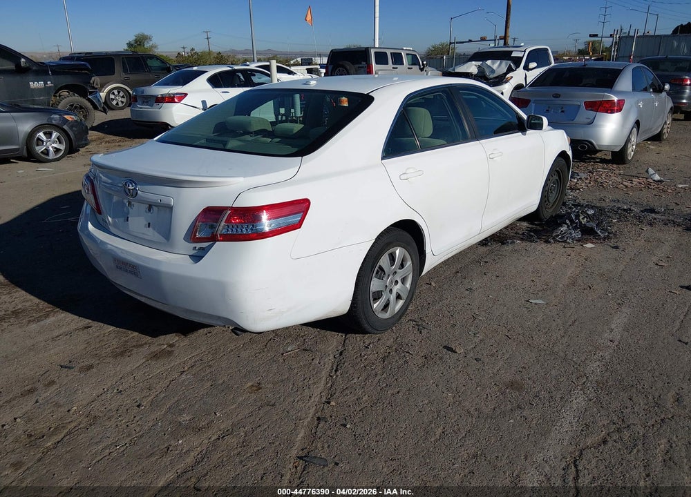 2010 TOYOTA CAMRY LE VIN: 4T1BF3EK8AU509018