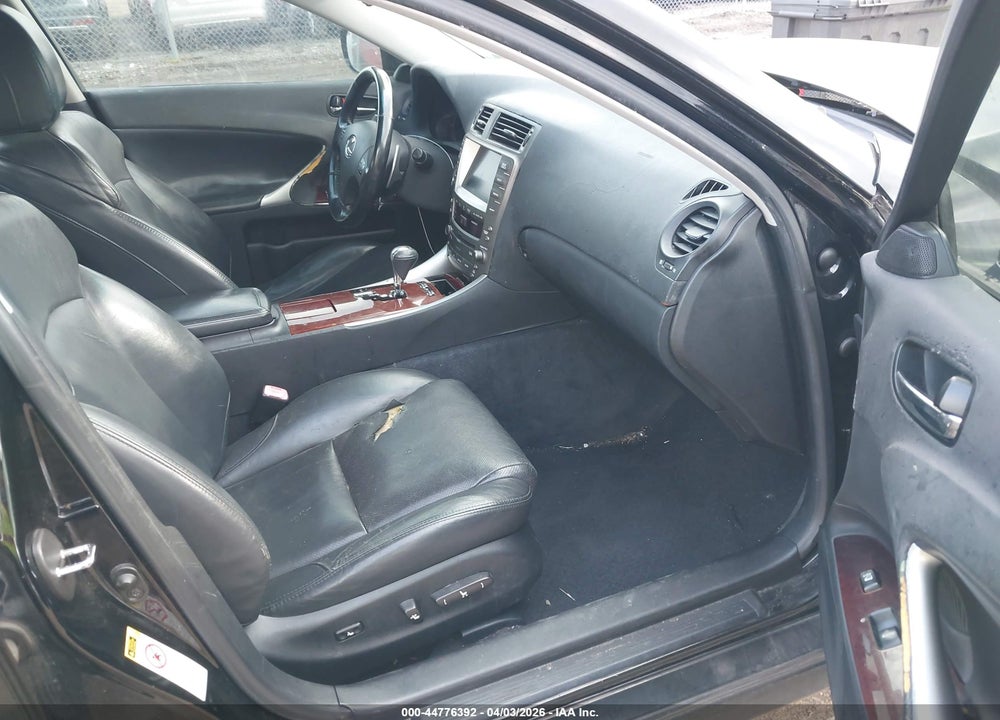 2007 LEXUS IS 350 VIN: JTHBE262975016904