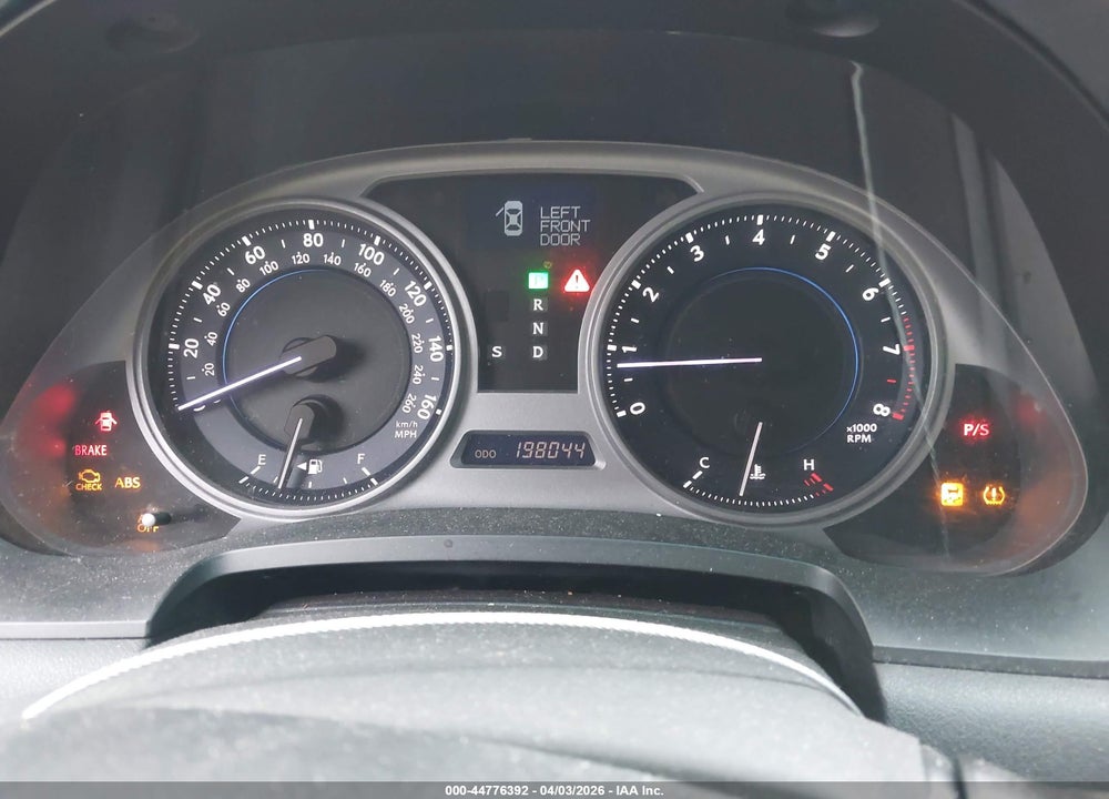 2007 LEXUS IS 350 VIN: JTHBE262975016904