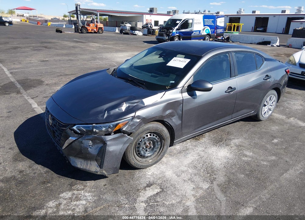 2025 NISSAN SENTRA VIN: 3N1AB8BV8SY283698