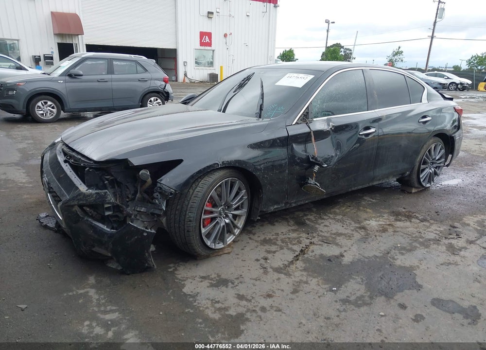 2018 INFINITI Q50 3.0T RED SPORT 400 VIN: JN1FV7AP0JM460384