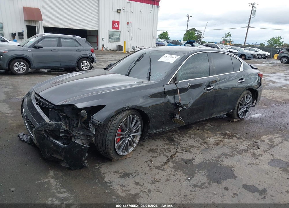 2018 INFINITI Q50 3.0T RED SPORT 400 VIN: JN1FV7AP0JM460384