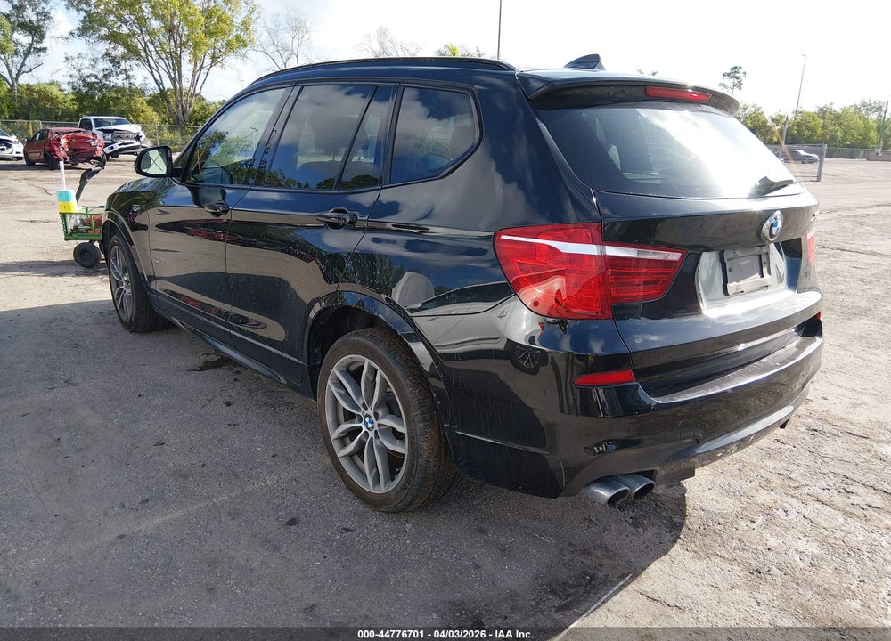 2017 BMW X3 SDRIVE28I VIN: 5UXWZ7C54H0U45870
