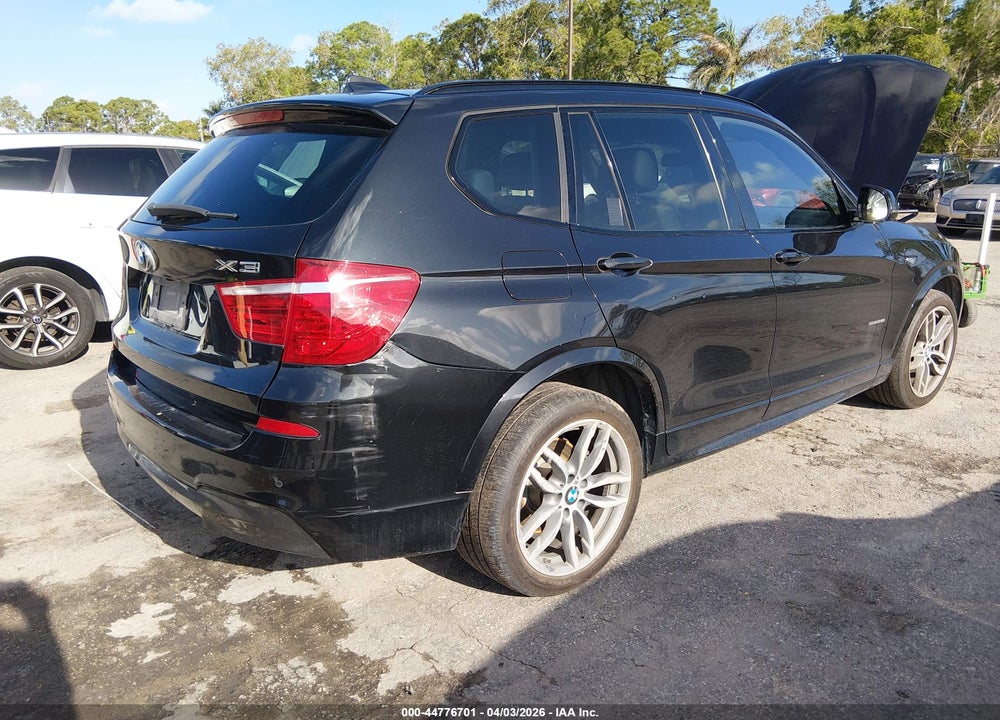 2017 BMW X3 SDRIVE28I VIN: 5UXWZ7C54H0U45870