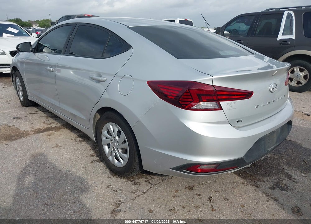 2019 HYUNDAI ELANTRA SE VIN: 5NPD74LF6KH463156