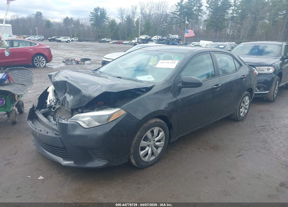 2014 TOYOTA COROLLA LE VIN: 2T1BURHE8EC206858