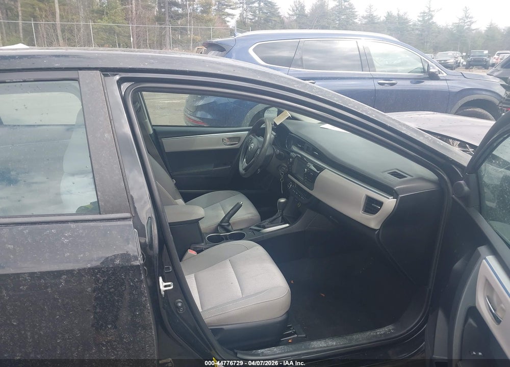 2014 TOYOTA COROLLA LE VIN: 2T1BURHE8EC206858