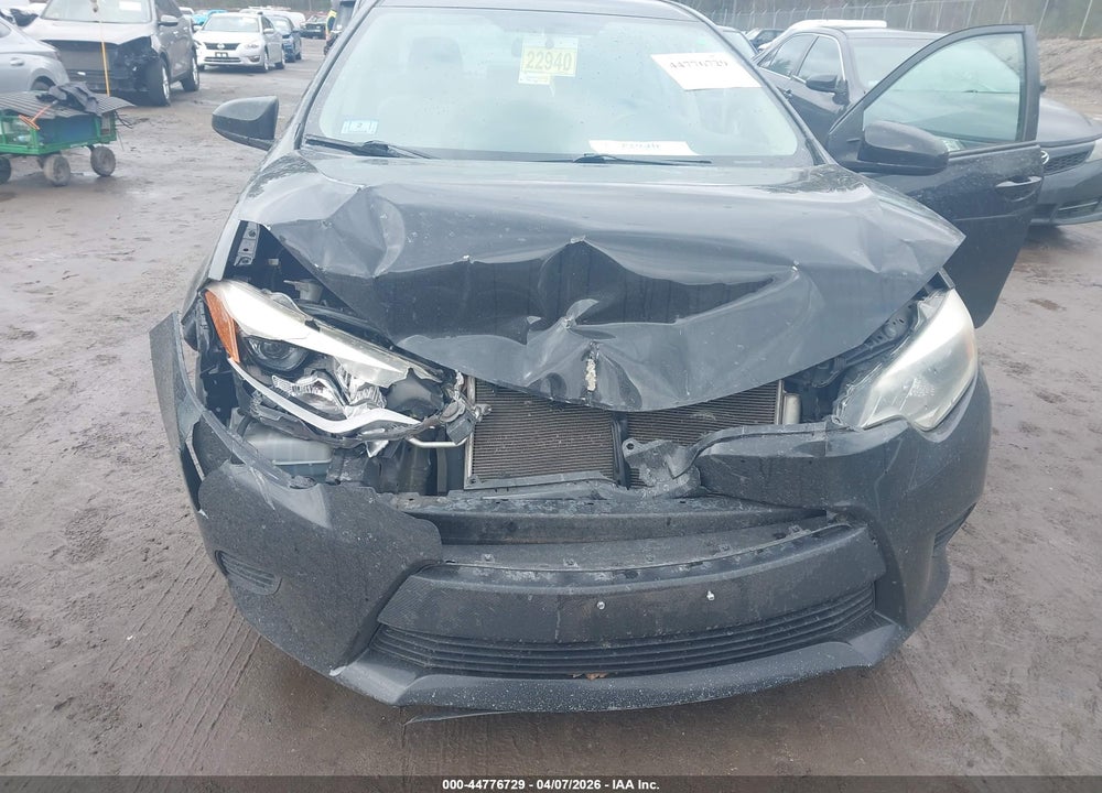 2014 TOYOTA COROLLA LE VIN: 2T1BURHE8EC206858