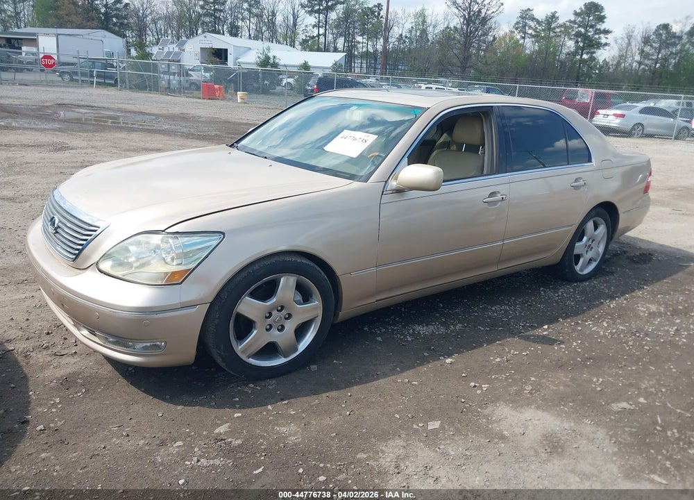 2005 LEXUS LS 430 VIN: JTHBN36F550177740