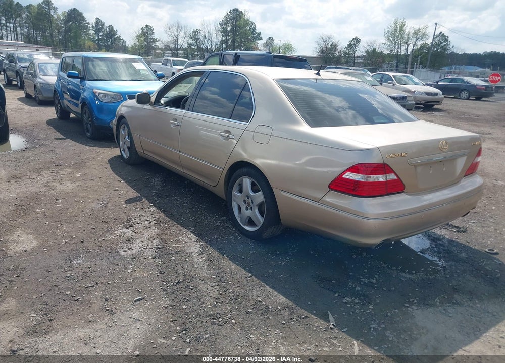 2005 LEXUS LS 430 VIN: JTHBN36F550177740