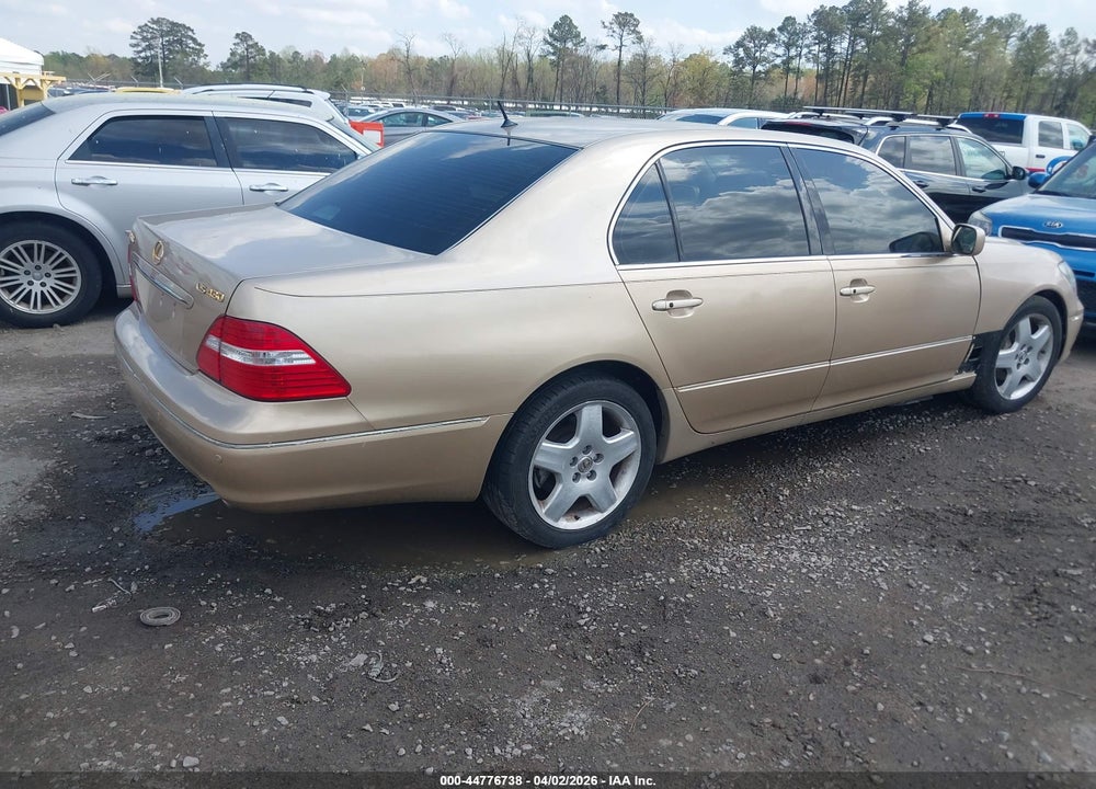 2005 LEXUS LS 430 VIN: JTHBN36F550177740