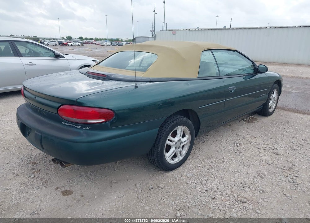 1996 CHRYSLER SEBRING JX VIN: 3C3EL45H0TT237571