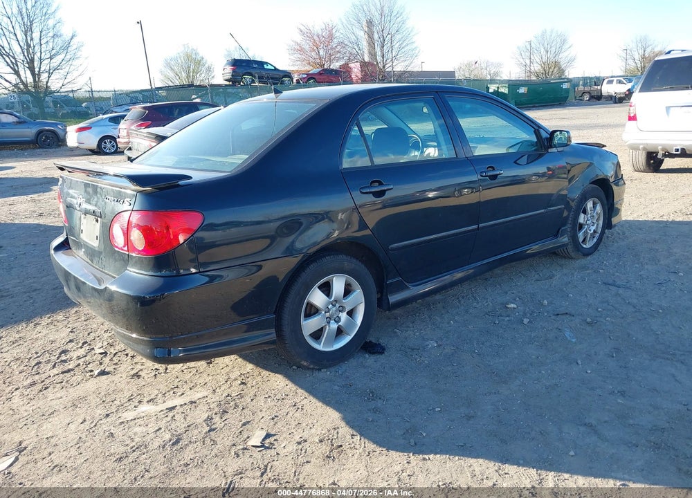 2006 TOYOTA COROLLA S VIN: 2T1BR32E66C697505
