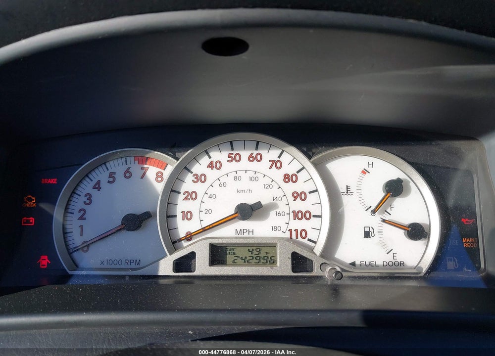 2006 TOYOTA COROLLA S VIN: 2T1BR32E66C697505