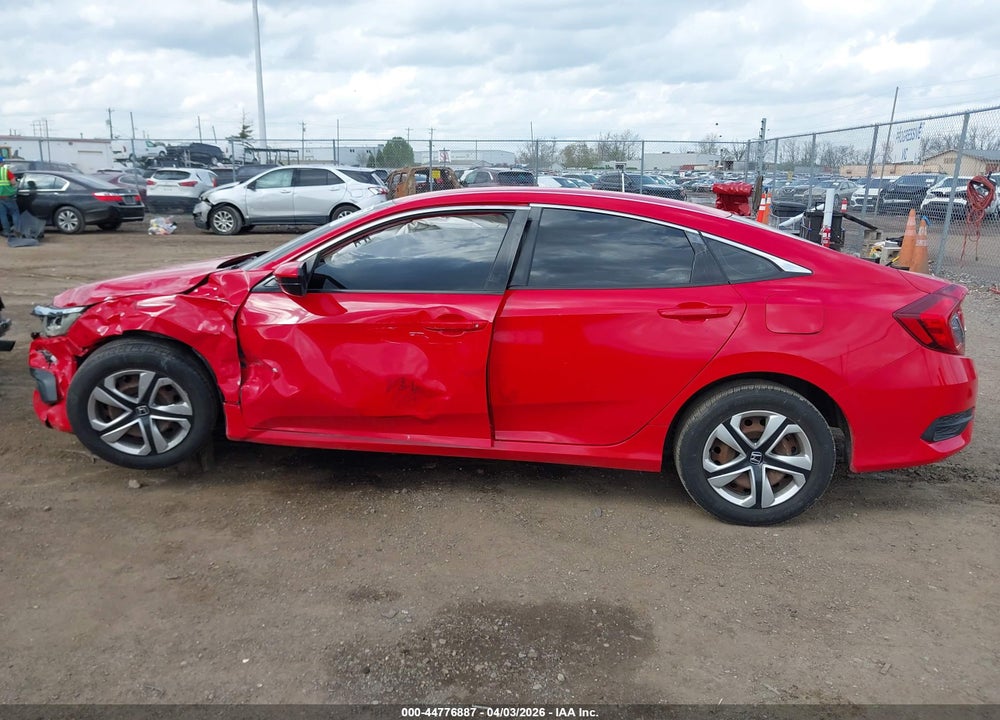 2017 HONDA CIVIC LX VIN: 2HGFC2F54HH564615