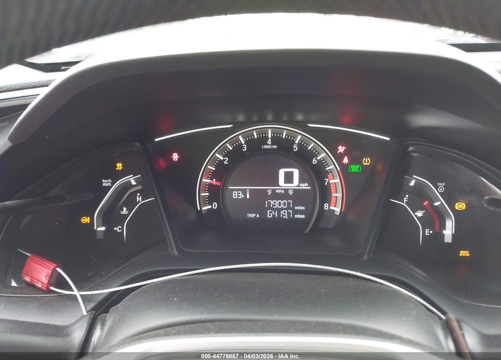 2017 HONDA CIVIC LX VIN: 2HGFC2F54HH564615