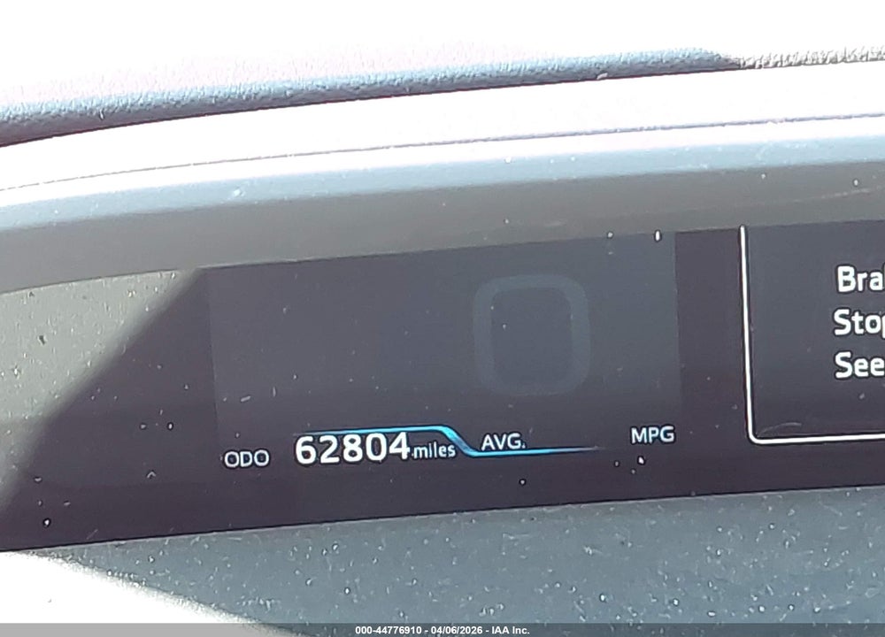 2016 TOYOTA PRIUS FOUR VIN: JTDKARFU8G3524090