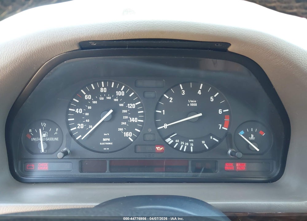 1995 BMW 525 I AUTOMATIC VIN: WBAHD6320SGK85121