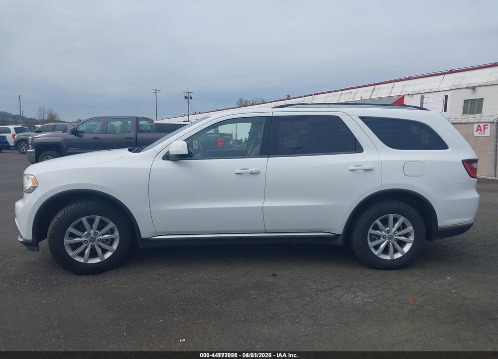 2015 DODGE DURANGO SXT VIN: 1C4RDHAG0FC937217