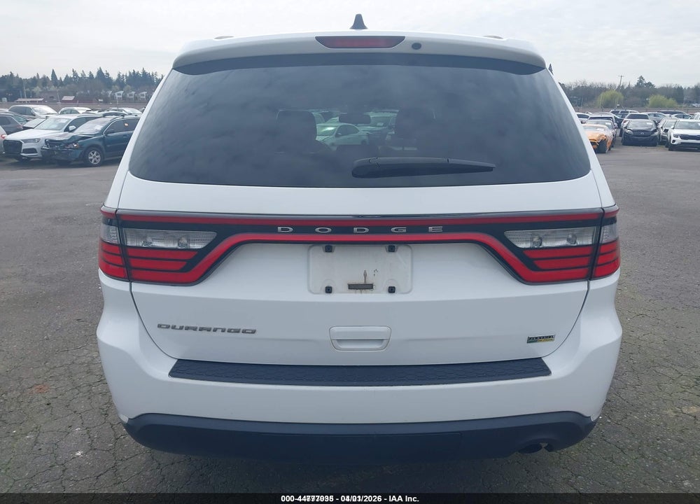 2015 DODGE DURANGO SXT VIN: 1C4RDHAG0FC937217