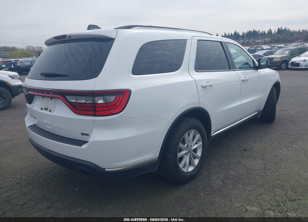 2015 DODGE DURANGO SXT VIN: 1C4RDHAG0FC937217