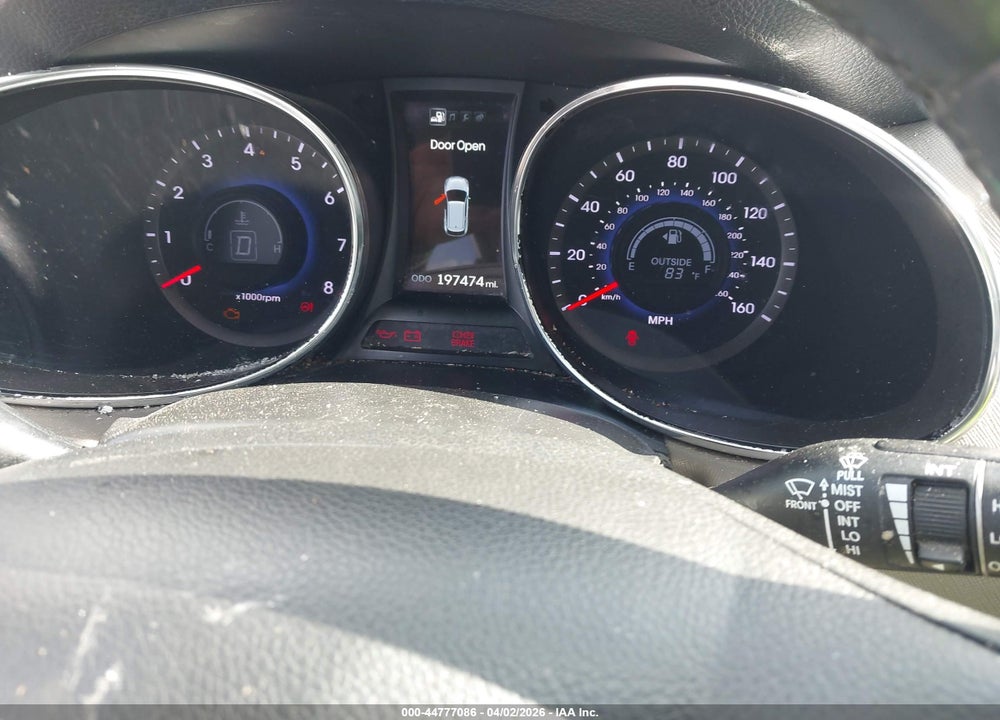 2013 HYUNDAI SANTA FE SPORT 2.0T VIN: 5XYZU3LA0DG083060