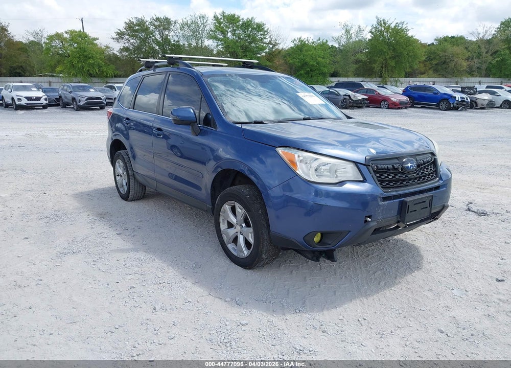 2014 SUBARU FORESTER 2.5I TOURING VIN: JF2SJAPCXEH530935