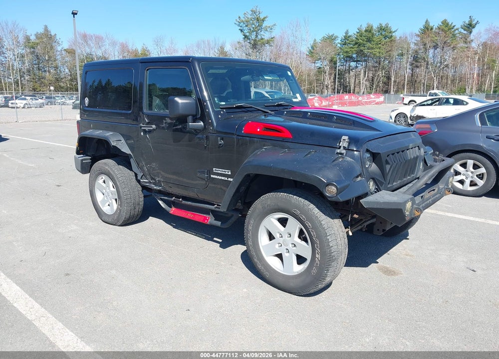 2012 JEEP WRANGLER SPORT VIN: 1C4AJWAG0CL117113