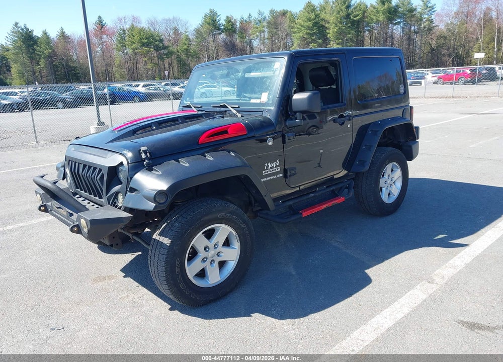 2012 JEEP WRANGLER SPORT VIN: 1C4AJWAG0CL117113