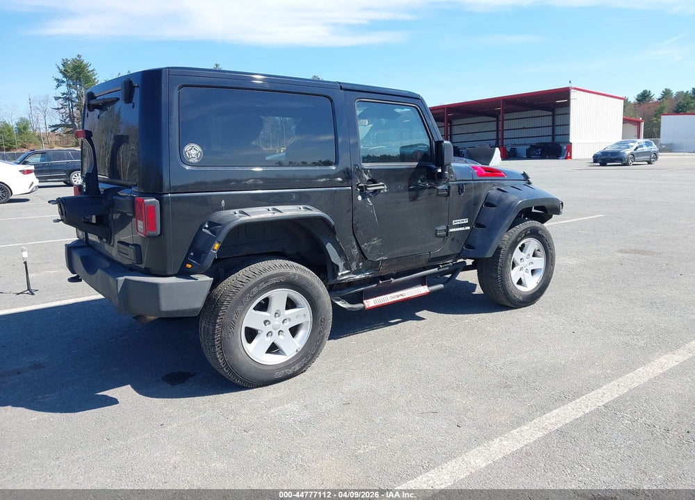 2012 JEEP WRANGLER SPORT VIN: 1C4AJWAG0CL117113