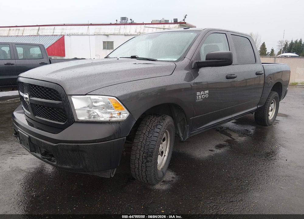 2019 RAM 1500 CLASSIC TRADESMAN  4X4 5'7 BOX VIN: 3C6RR7KG6KG619868