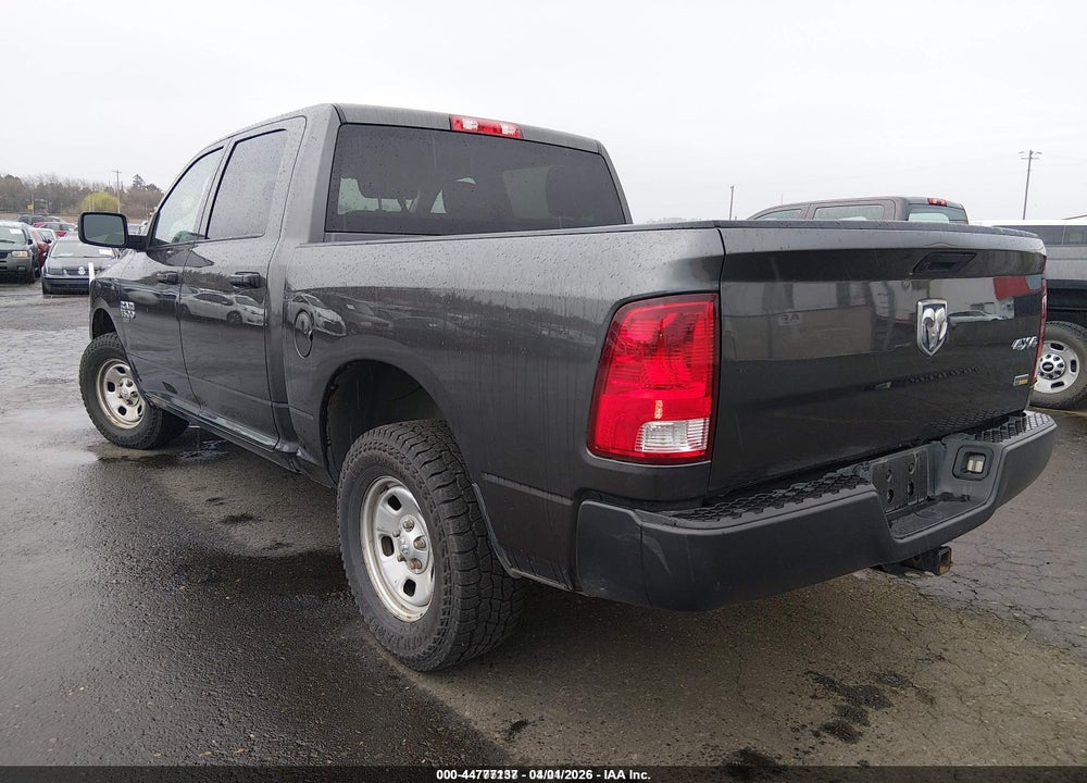 2019 RAM 1500 CLASSIC TRADESMAN  4X4 5'7 BOX VIN: 3C6RR7KG6KG619868