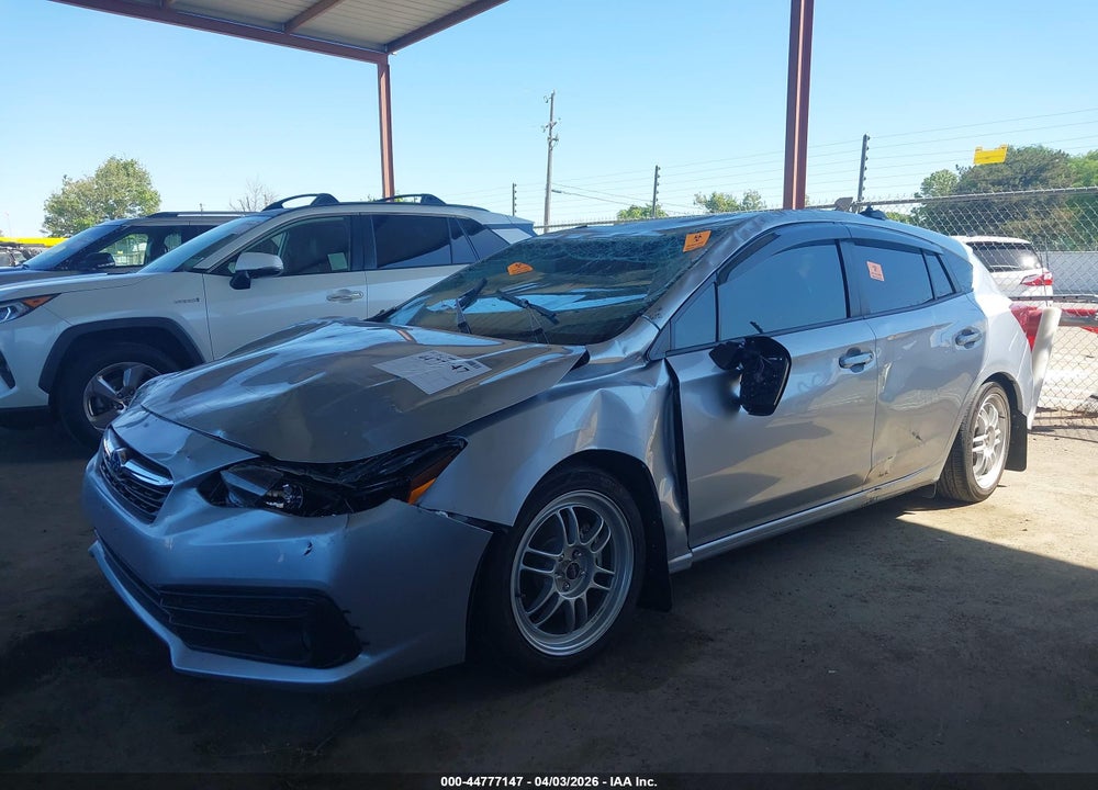 2022 SUBARU IMPREZA BASE 5-DOOR VIN: 4S3GTAA62N1722411