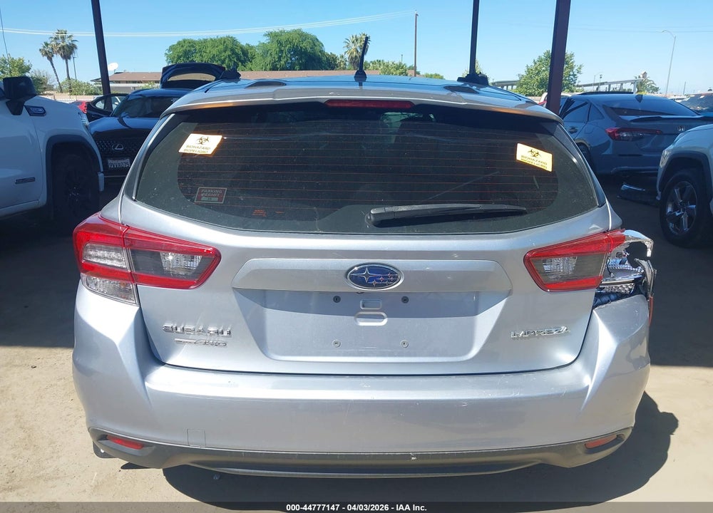 2022 SUBARU IMPREZA BASE 5-DOOR VIN: 4S3GTAA62N1722411