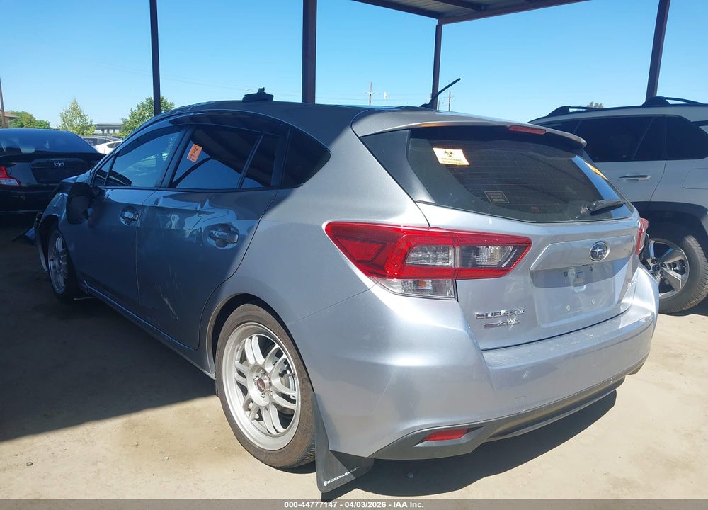 2022 SUBARU IMPREZA BASE 5-DOOR VIN: 4S3GTAA62N1722411