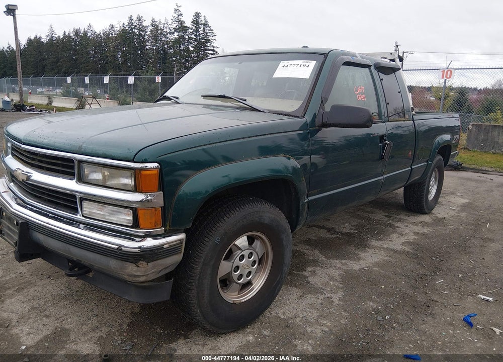 1998 CHEVROLET K1500 FLEETSIDE VIN: 1GCEK19R7WR150084